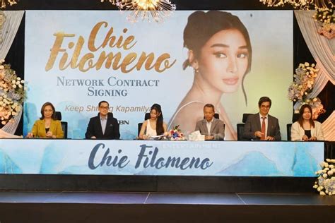 Patience pays off as Chie Filomeno finally signs Kapamilya .